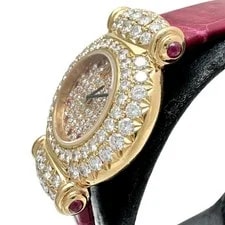 Audemars Piguet Classic Diamond/Ruby Watches K18YG Yellow Gold/leather Quar... 3