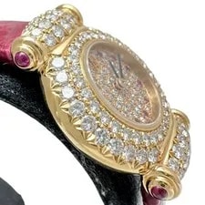 Audemars Piguet Classic Diamond/Ruby Watches K18YG Yellow Gold/leather Quar... 4