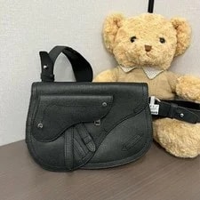 Dior — Dior Saddle Grain Crossbody Chest - Excellent #13KQJSH — Handbag — resale