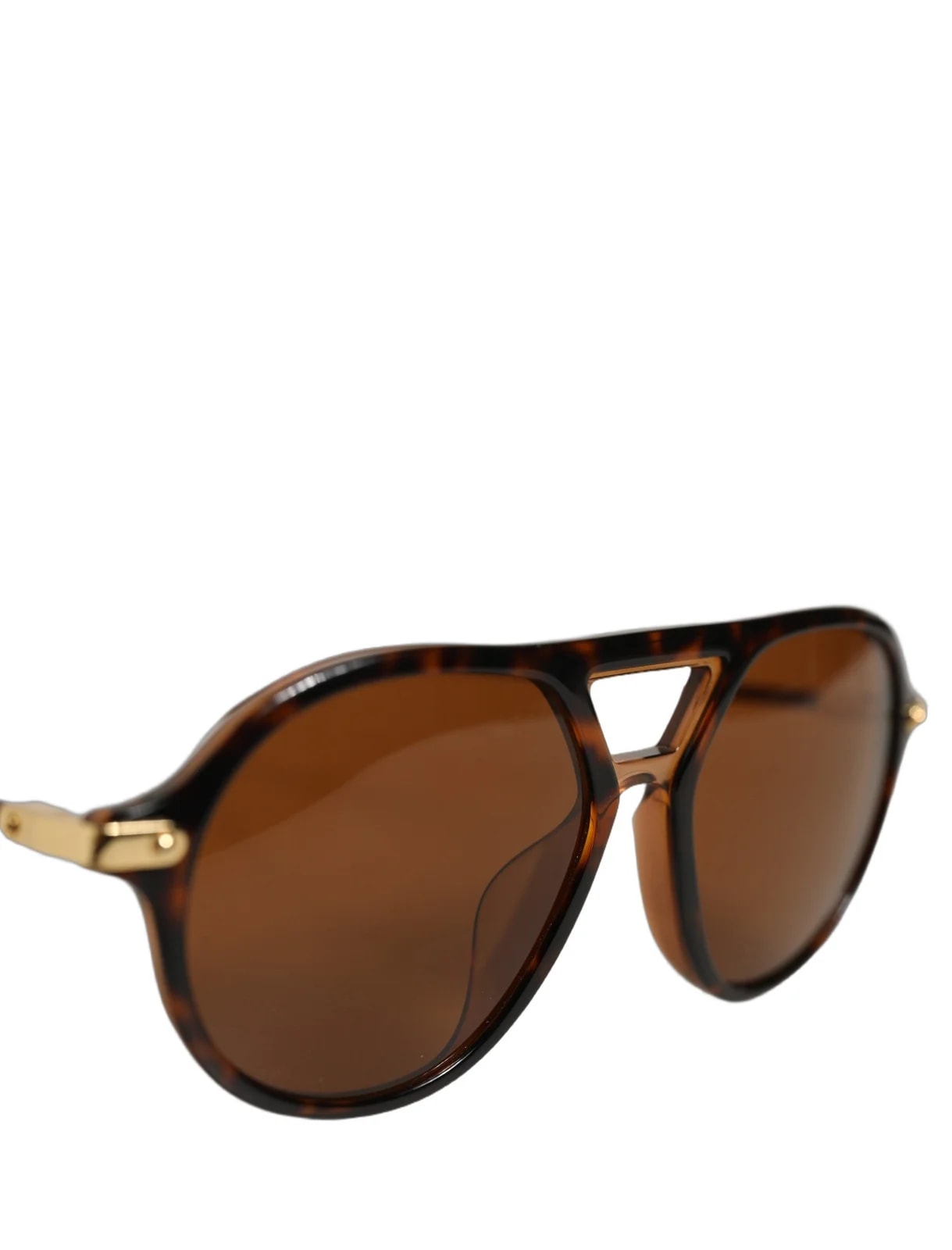 Dolce & Gabbana — Dolce & Gabbana DG4343F Havana Tortoise Eyewear Sunglasses — Accessory — resale