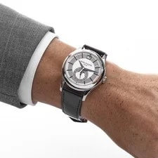 Patek Philippe Complications 5205G-001 Annual Calendar White Gold Silver Dial 2