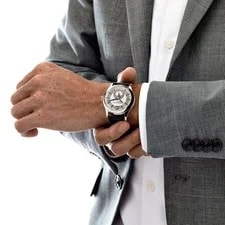 Patek Philippe Complications 5205G-001 Annual Calendar White Gold Silver Dial 3