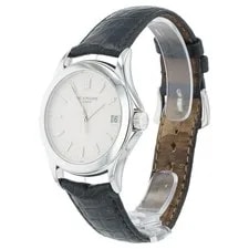 Patek Philippe Calatrava Silver Dial 18k White Gold 37mm Automatic ’S 5127G 3