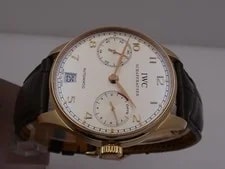 IWC Portuguese Automatic 5001 7 Days P. Reserve 18KT Rose Gold Full SET 3