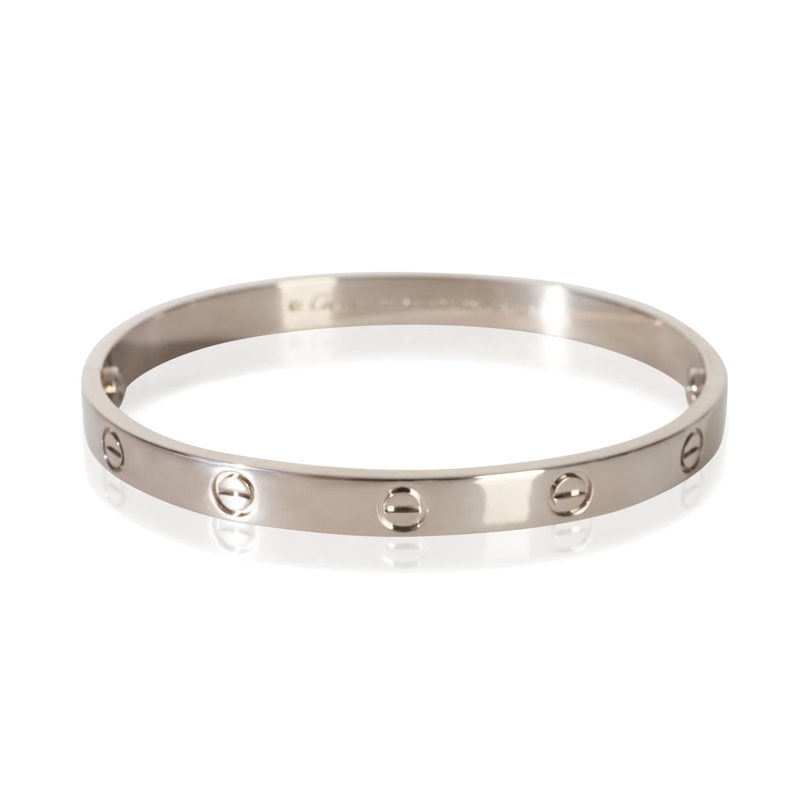 Cartier — Cartier White Gold Love Bracelet 18k — Jewelry — resale