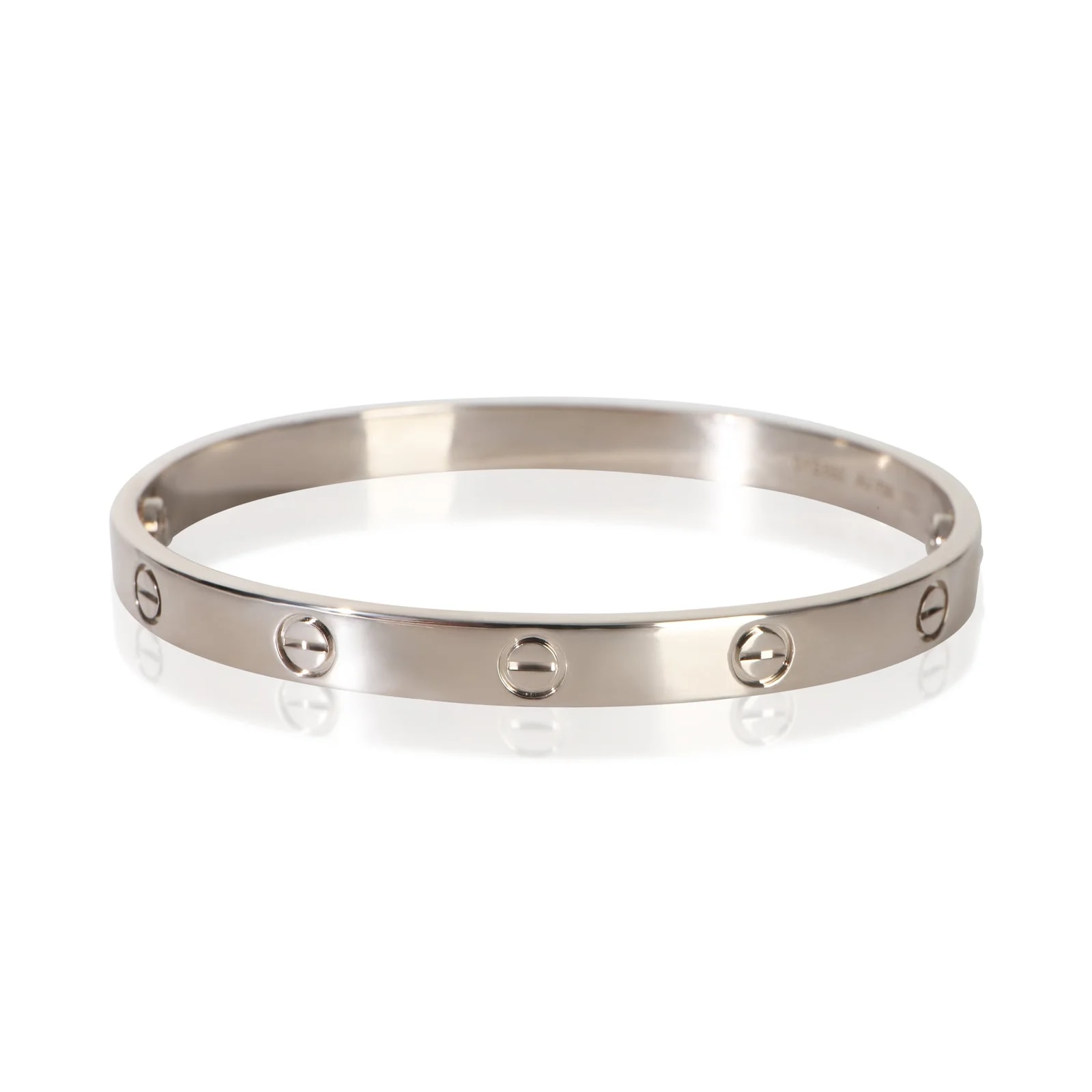 Cartier White Gold Love Bracelet 18k 3