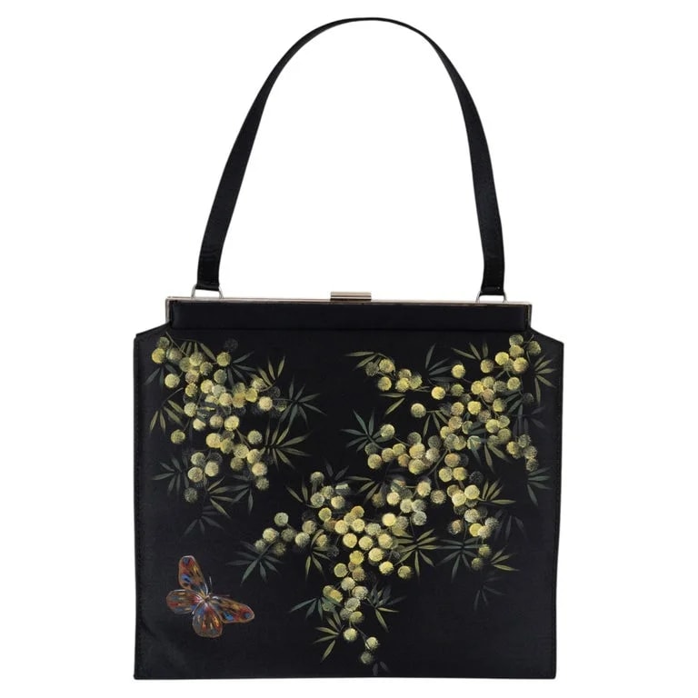 Dolce & Gabbana — Dolce & Gabbana 1998 Handpainted Evening Bag — Designer Shoe — resale
