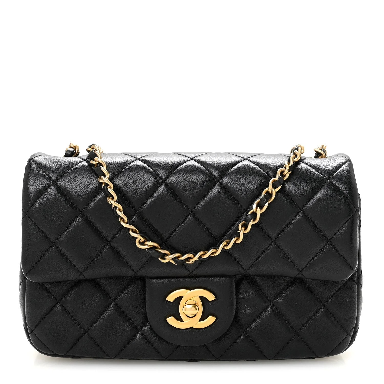 Chanel — Rectangular Crush Flap — Handbag — resale