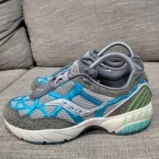 Saucony X Fresh Rags Grid Web Manatee Limited Edition New Size 7.5 S70598-1 3