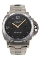 Panerai — Panerai Luminor 1950 PAM00352 Automatic Tobacco Dial Titanium Nice — Watch — resale