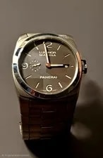 Panerai Luminor 1950 PAM00352 Automatic Tobacco Dial Titanium Nice 4
