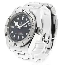 Tudor Black BAY 79730 41mm SS Black Dial Automatic Date #C116 2