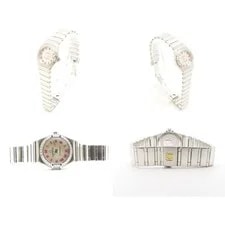 Omega Constellation Mini SS Diamond Bezel Quartz 3