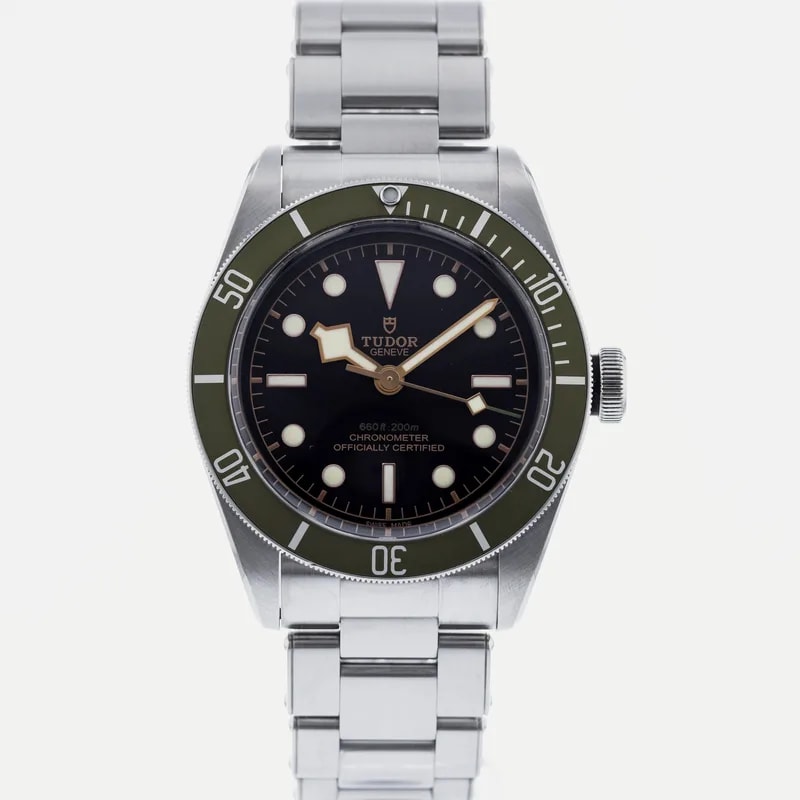 Tudor — Tudor Heritage Black Bay Green Harrods Special Edition 79230 — Watch — resale