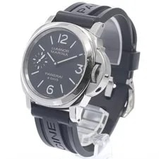 Panerai Luminor Marina PAM00510 44mm SS Rubber Black Dial Hand-Wind #C200 2