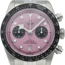 Tudor — Tudor Black Bay Chronograph Pink M79360N-0019 Stainless Steel mensWatc... — Watch — resale