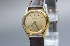 Omega de Ville Cal.1350 591.0022 Gold Qz 1978 Near 2