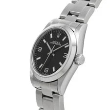 Rolex Oyster Perpetual 77080 31mm Stainless Steel Black #WW2412 2