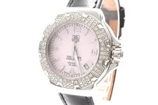 [ N ] TAG Heuer Formula 1 WAC1216-0 Diamonds Pink Shell Dial 3