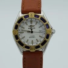 Breitlng Lady J Steel/Gold D52065 Quartz Gold Bezel BR097 — Watch — resale