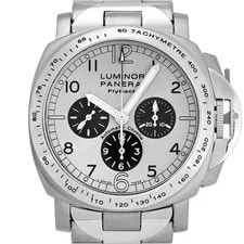Panerai Luminor PAM00060 Automatic Winding 40mm Silver / Black 2