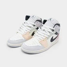 Air Jordan Retro 1 Mid SE /Iced / Aura IB7110 100 3
