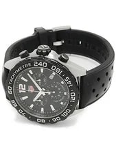 TAG Heuer Formula 1 Chronograph CAZ1010.FT8024 43mm Black Dial Stainless #T410 2