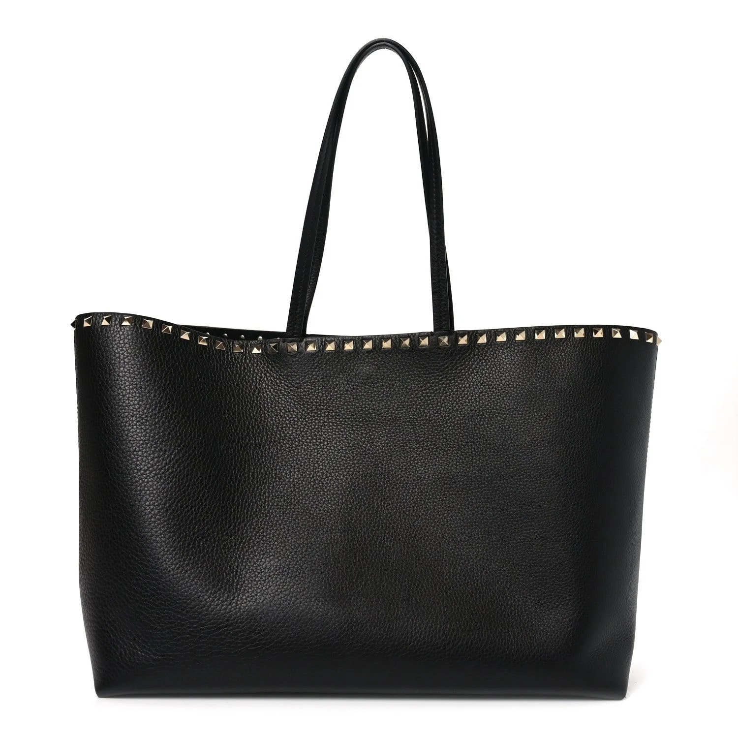 Valentino Garavani — Grained Rockstud — Handbag — resale