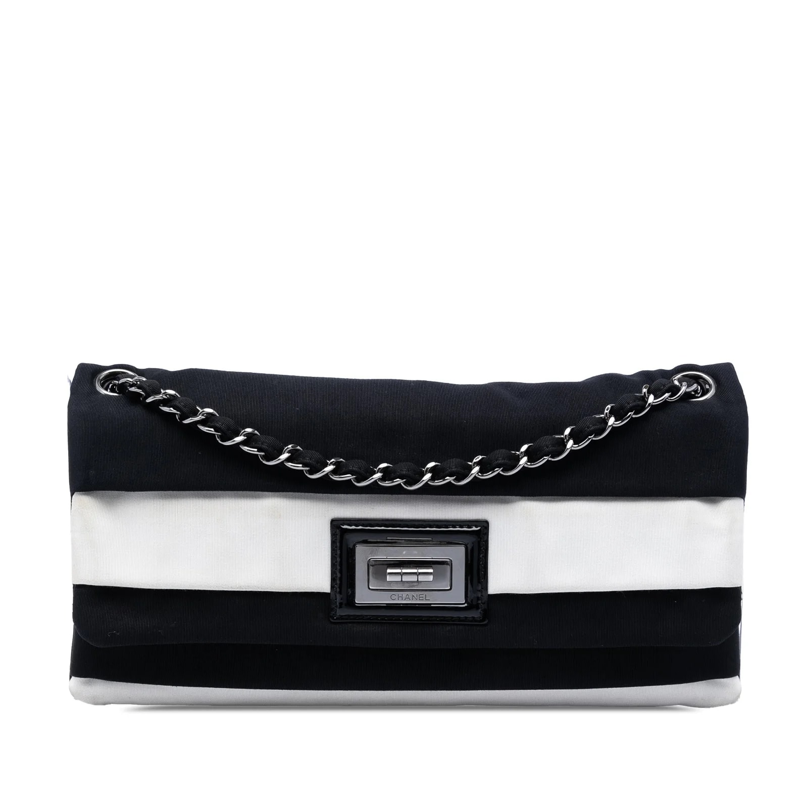 Chanel — Striped Reissue 2.55 Single Flap — Handbag — resale