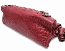 Auth Balenciaga Giant City Shoulderbag 2Way Y2K 3