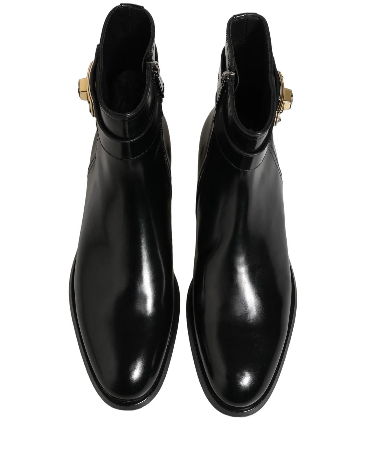 Dolce & Gabbana Logo Buckle Mid Calf 4