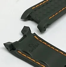 Omega Genuine Rubber Strap 20mm Unused Replacement Band 4