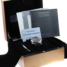 Panerai Luminor Marina Logo PAM00005 Black Dial Hand Winding Watch_947360 2