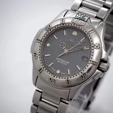 TAG Heuer — TAG Heuer 999.213A Professional 200 35mm Gray Dial Silver Band — Watch — resale