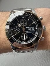 Breitling Superocean Heritage Chronograph U13313 44mm Steel Rose Gold Full Set 4