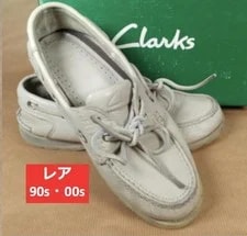 Clarks — 8.0US 90S 00S Clarks Deck Shoes Authentic Design Model Limited Ed — Sneaker — resale