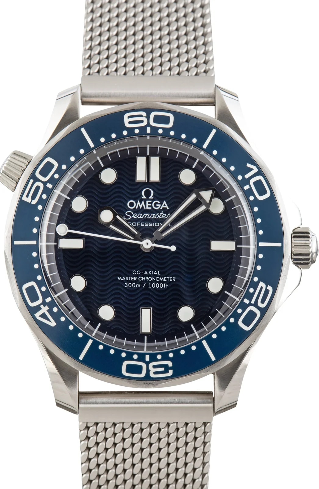 James Bond 60th Anniversary Omega Seamaster Diver 300M Blue Dial 2