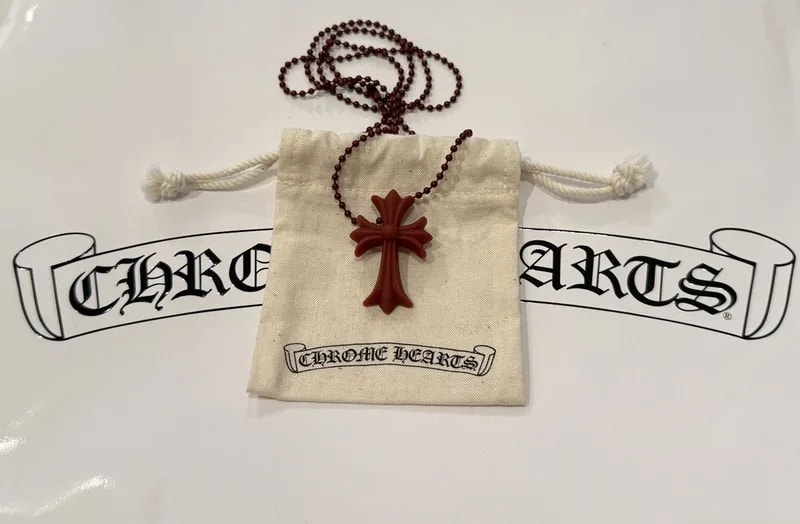 Chrome Hearts — Hearts Silichrome Necklace in “Dark ” — Handbag — resale