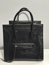 Celine — Celine Medium Phantom Luggage - Crinkled — Handbag — resale