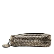 Bottega Veneta Metallic Intrecciomirage Chain Flap Crossbody 3