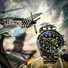 Breitling Super AVI B04 Chronograph GMT “P-51 Mustang” 46mm – Lnib – Full Set 3