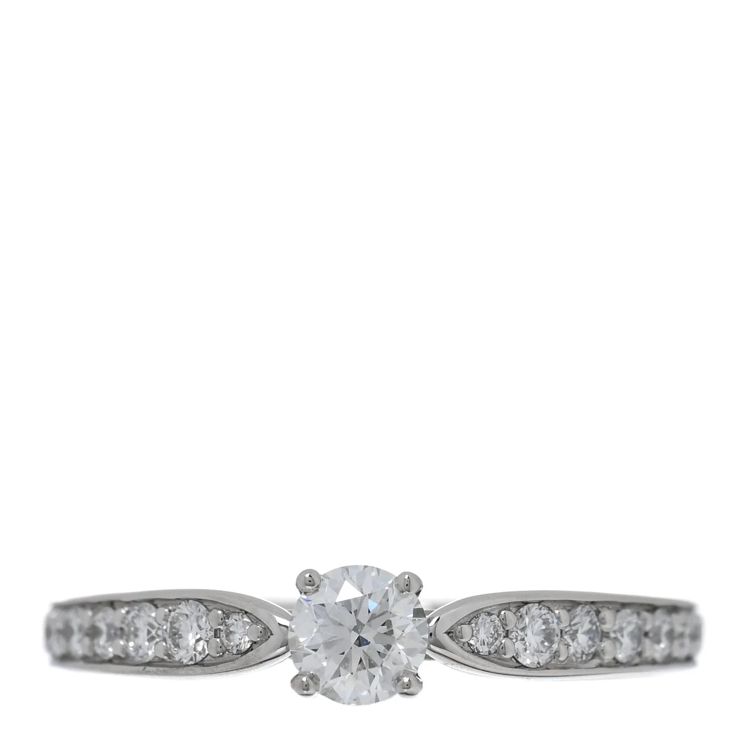Tiffany & Co. — .21ct Round Brilliant Harmony Engagement 48 4.5 — Jewelry — resale