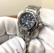 ▶️[N ] TAG Heuer Professional 6000 WH1315-K1 28mm Qz Blue Japan 3