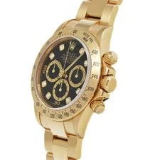 Rolex Cosmograph Daytona 16528G 40mm Yellow Gold Black #WW3276 2