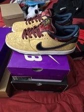 Nike SB Dunk Low City of Cinema Wheat Size 11 in Box 3