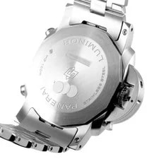 Panerai Luminor PAM01110 Satin 44.0mm Blue Dial Automatic Box and Papers #YKW461 4