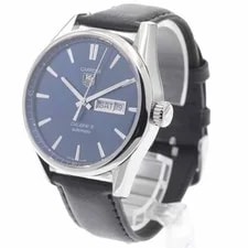 Tag Heuer — TAG Heuer Carrera Calibre 5 WAR201E 41mm SS Navy #C8714 — Watch — resale