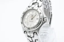 ［Near ］Tag Heuer WG131B SLR Silver Swiss Made From Japan 3