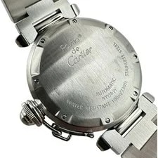Cartier Pasha C W31074M7 White Stainless Steel Automatic 2