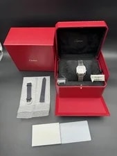 2026 Cartier Santos White Small Dial on Steel WSSA0082 Complete Unworn 2